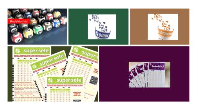 Loteria da Caixa - Resultados do sorteios da Quina, Lotofacil, Lotomania e Super Sete