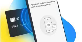Seu celular em uma maquininha